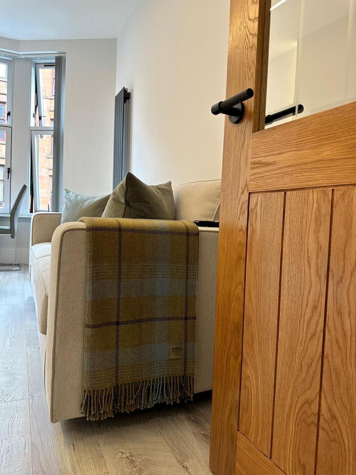 Glasgow West End Tenement Apartment Екстер'єр фото
